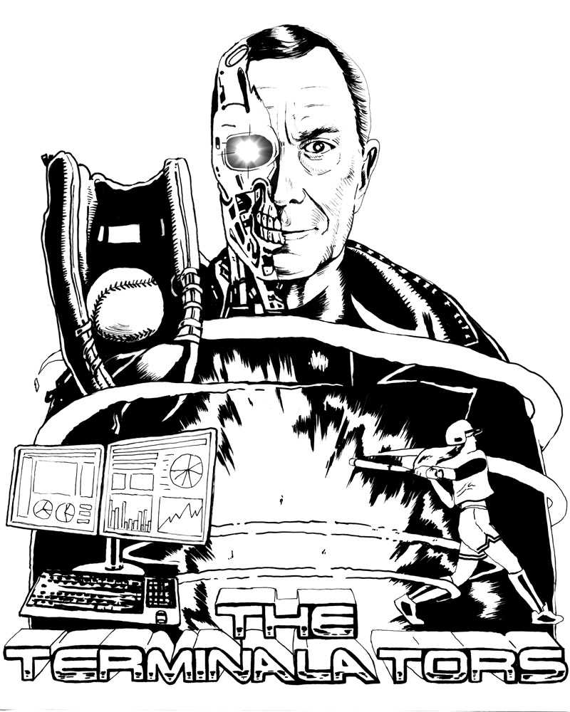 Terminalators softball logo